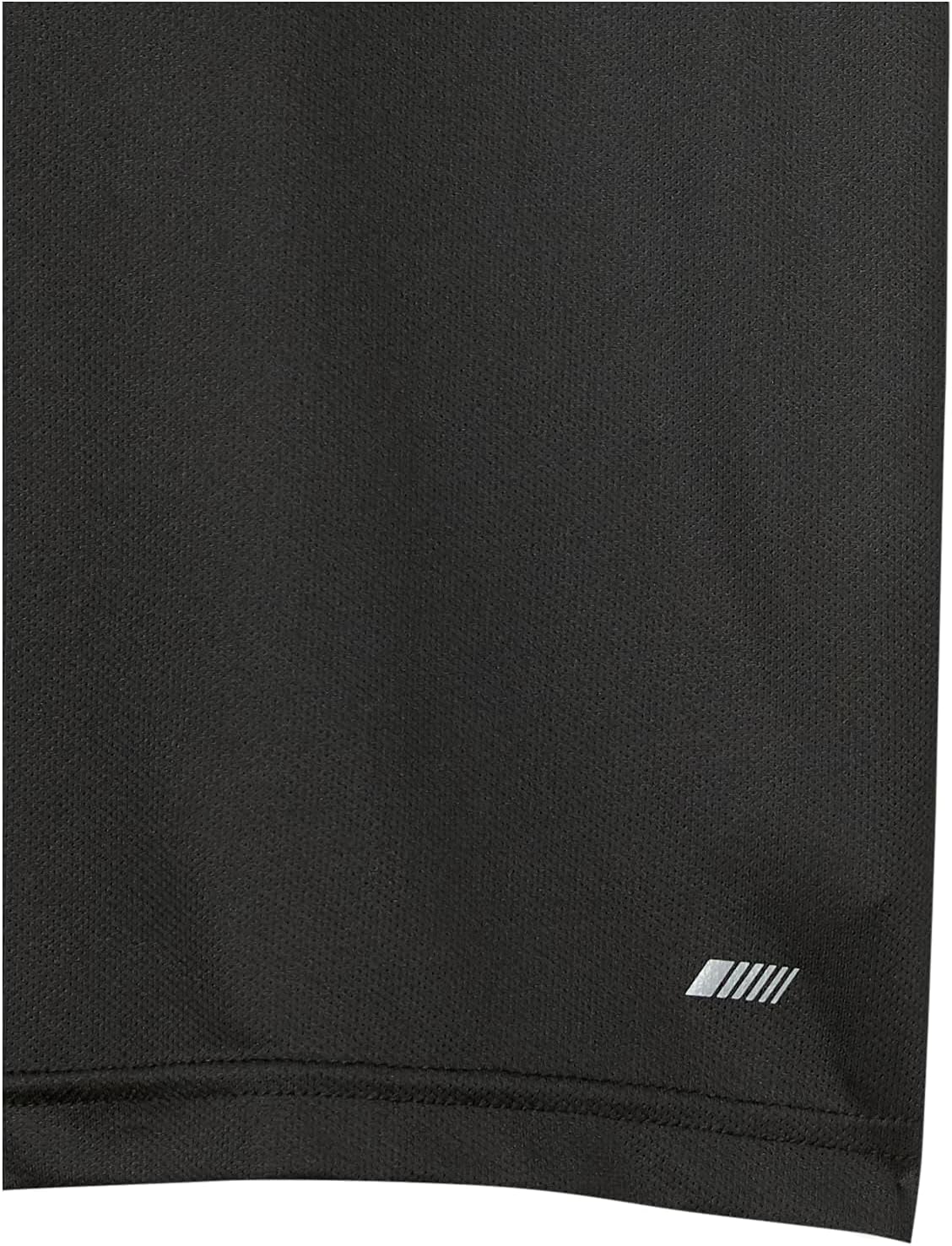 Men's Black Crew Neck T-Shirts, Performance Fabric, 2-Pack - Image 11