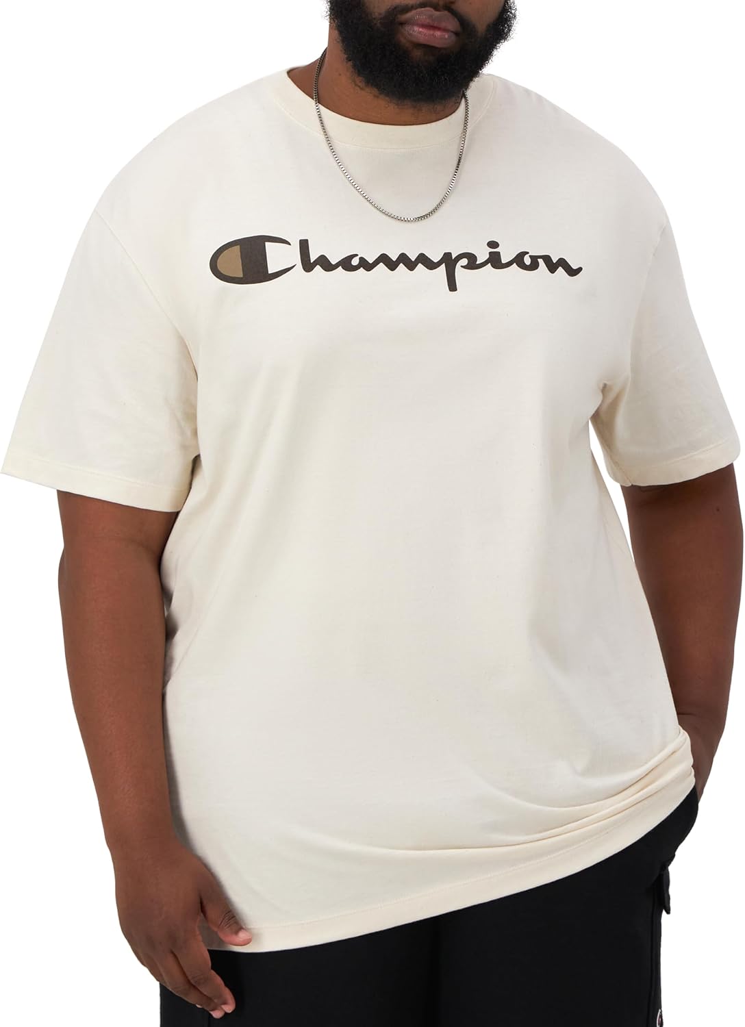 Men's Maroon Short Sleeve Graphic T-Shirt, Cotton Blend - Image 7