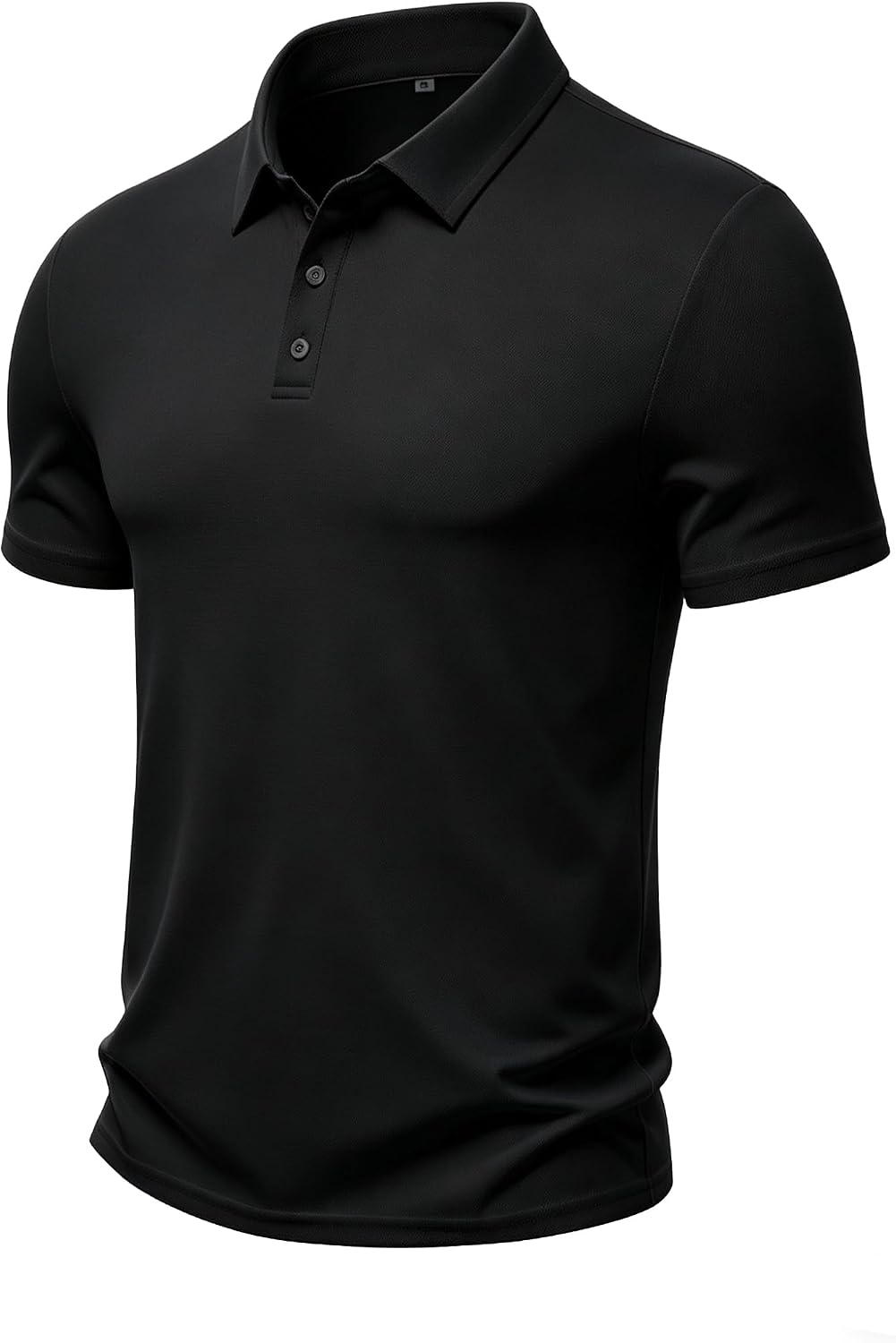 Men's Collared Pique Polo Shirt, Short Sleeve, Quick Dry - Image 9