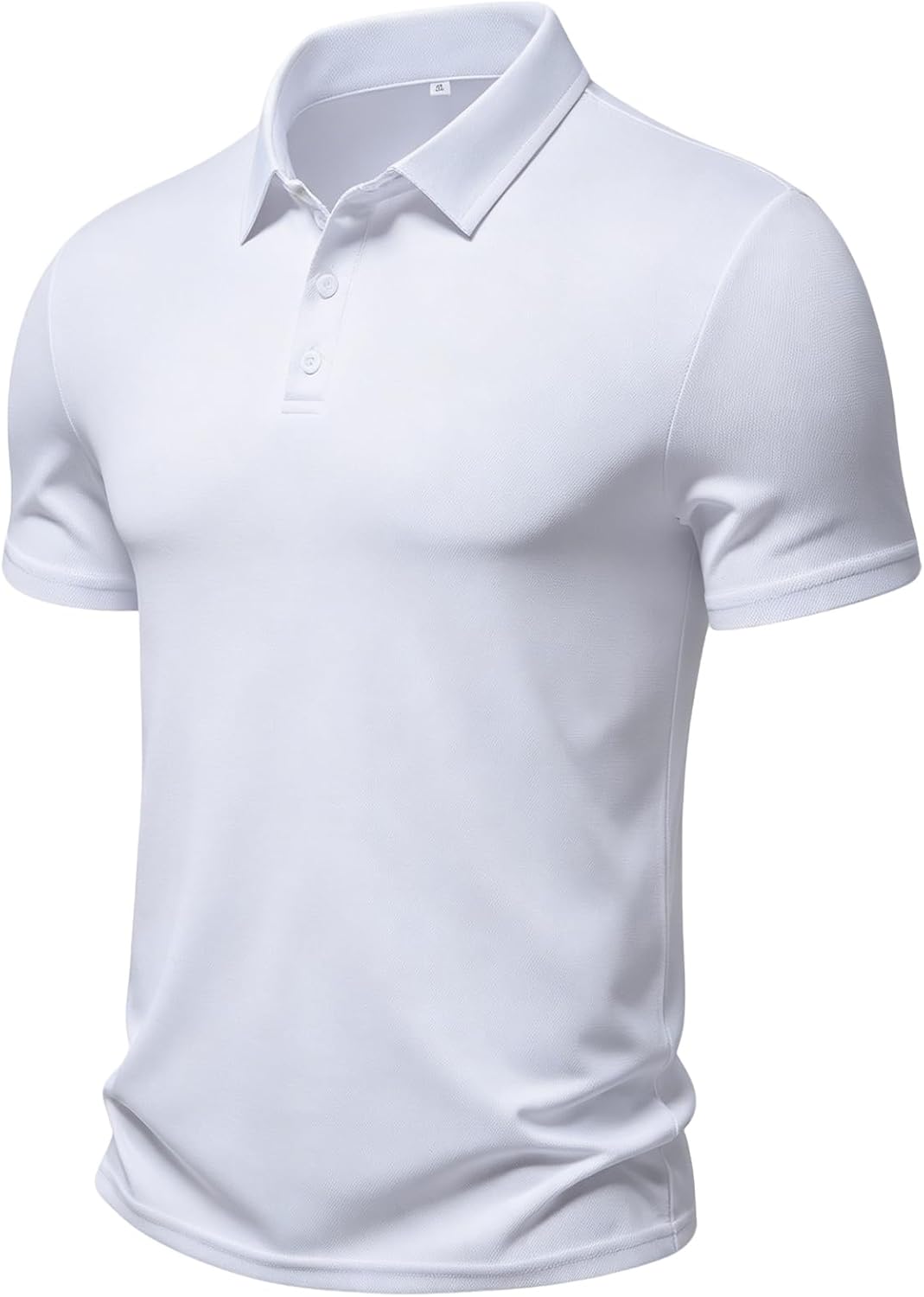 Men's Collared Pique Polo Shirt, Short Sleeve, Quick Dry