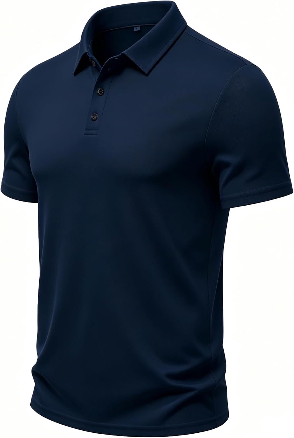 Men's Collared Pique Polo Shirt, Short Sleeve, Quick Dry - Image 10