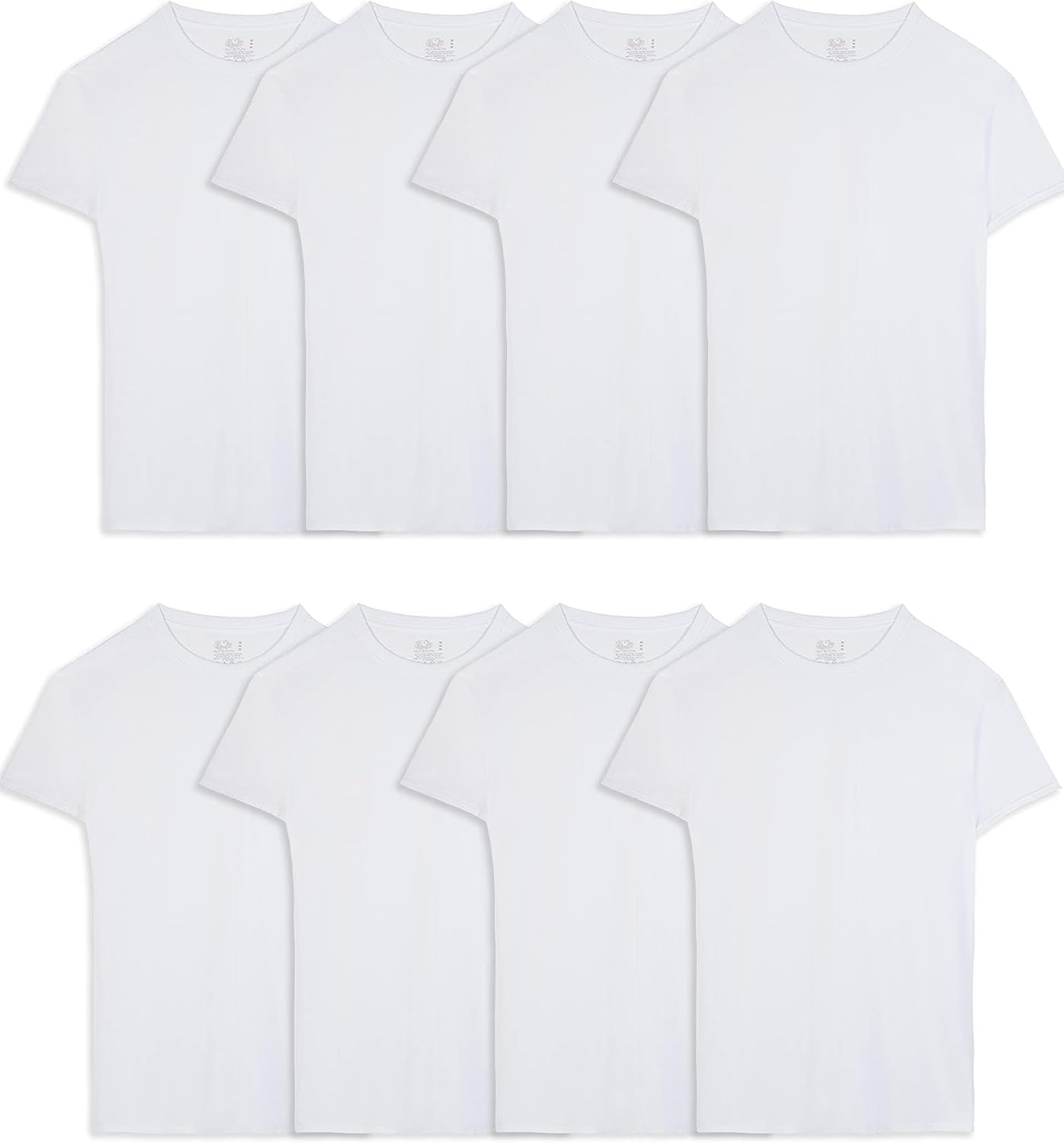 Men's Assorted Crew Neck T-Shirts, Moisture-Wicking, 6-Pack - Image 8