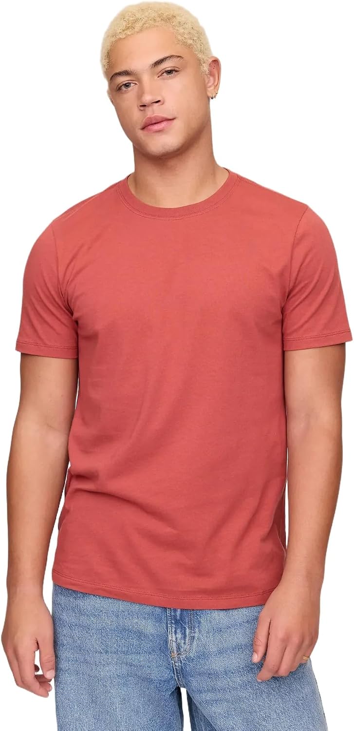 Men's Everyday Crewneck T-Shirt, Soft Cotton Blend - Image 28