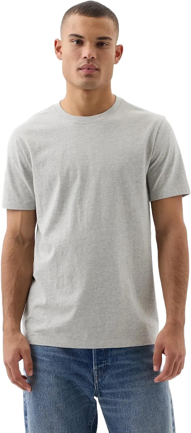 Men's Everyday Crewneck T-Shirt, Soft Cotton Blend