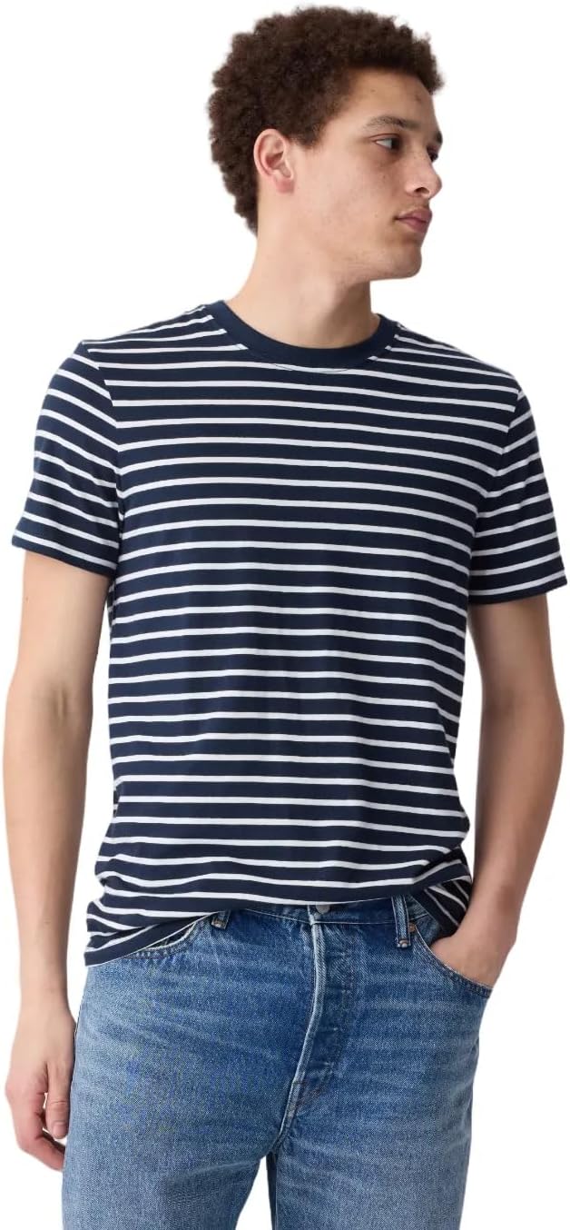 Men's Everyday Crewneck T-Shirt, Soft Cotton Blend - Image 41