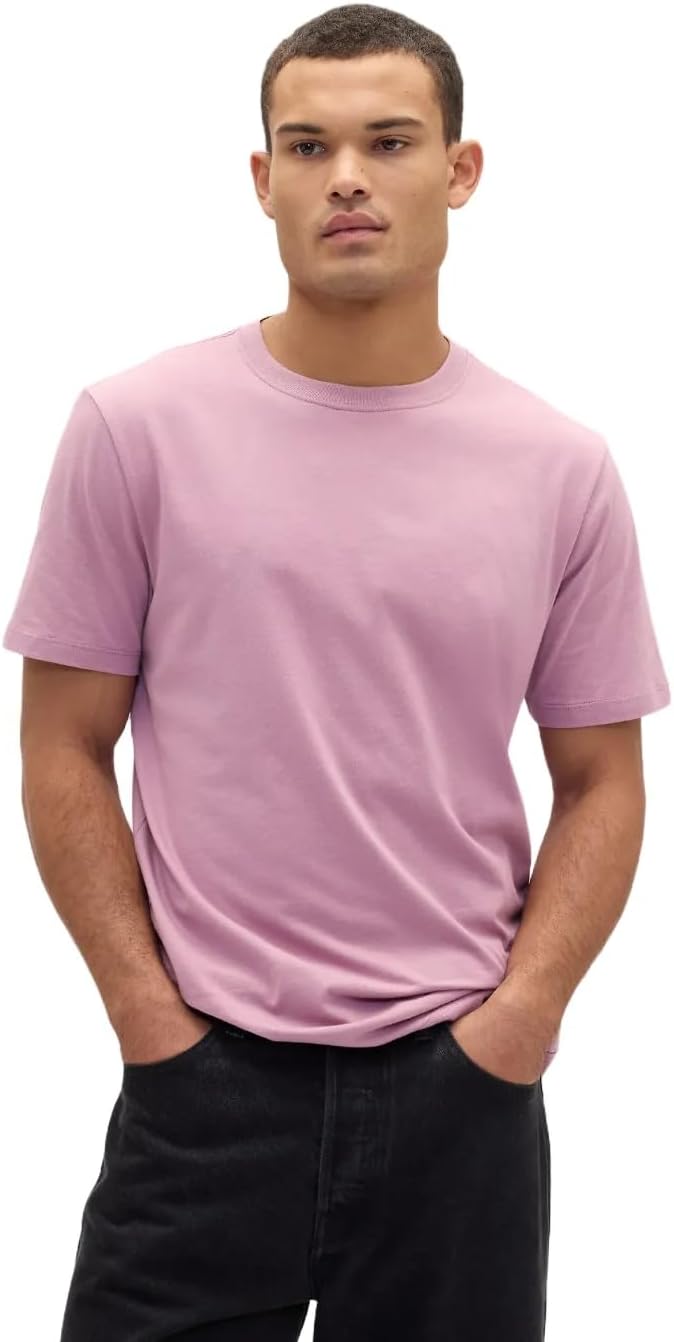 Men's Everyday Crewneck T-Shirt, Soft Cotton Blend - Image 37