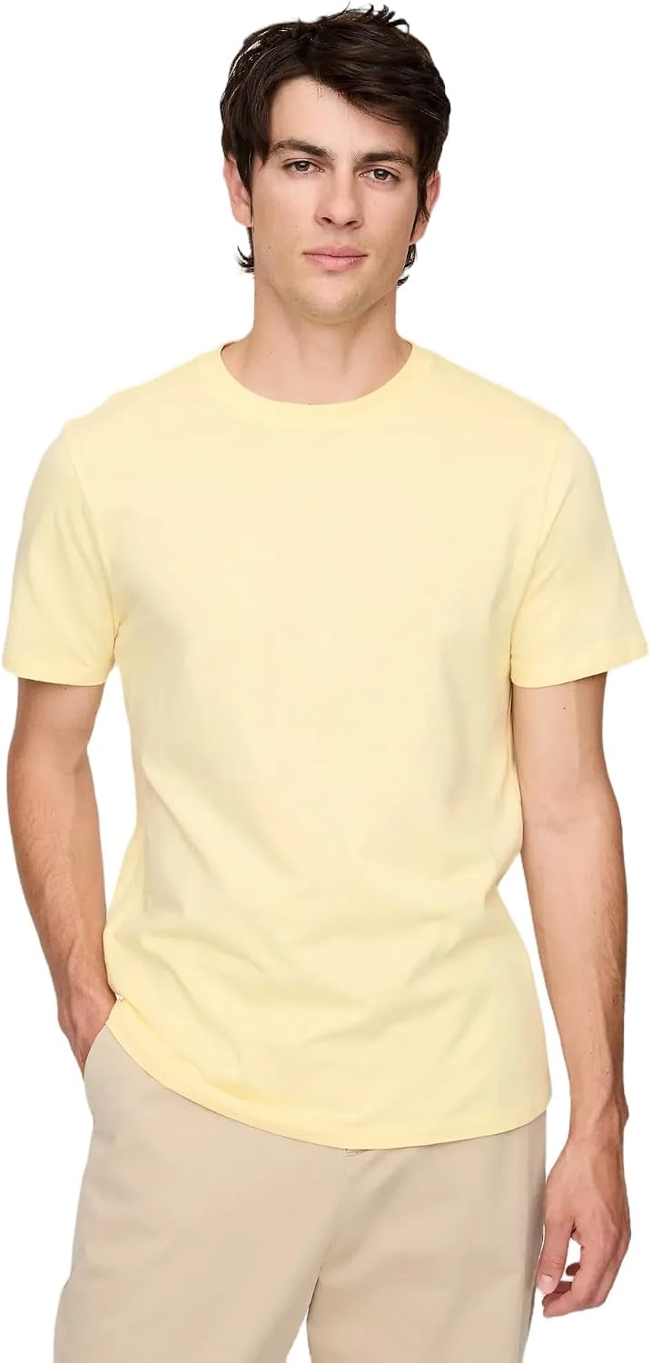 Men's Everyday Crewneck T-Shirt, Soft Cotton Blend - Image 23