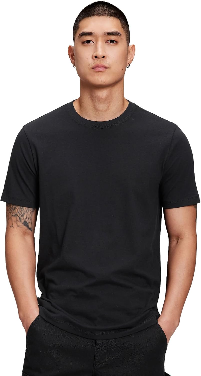 Men's Everyday Crewneck T-Shirt, Soft Cotton Blend - Image 31