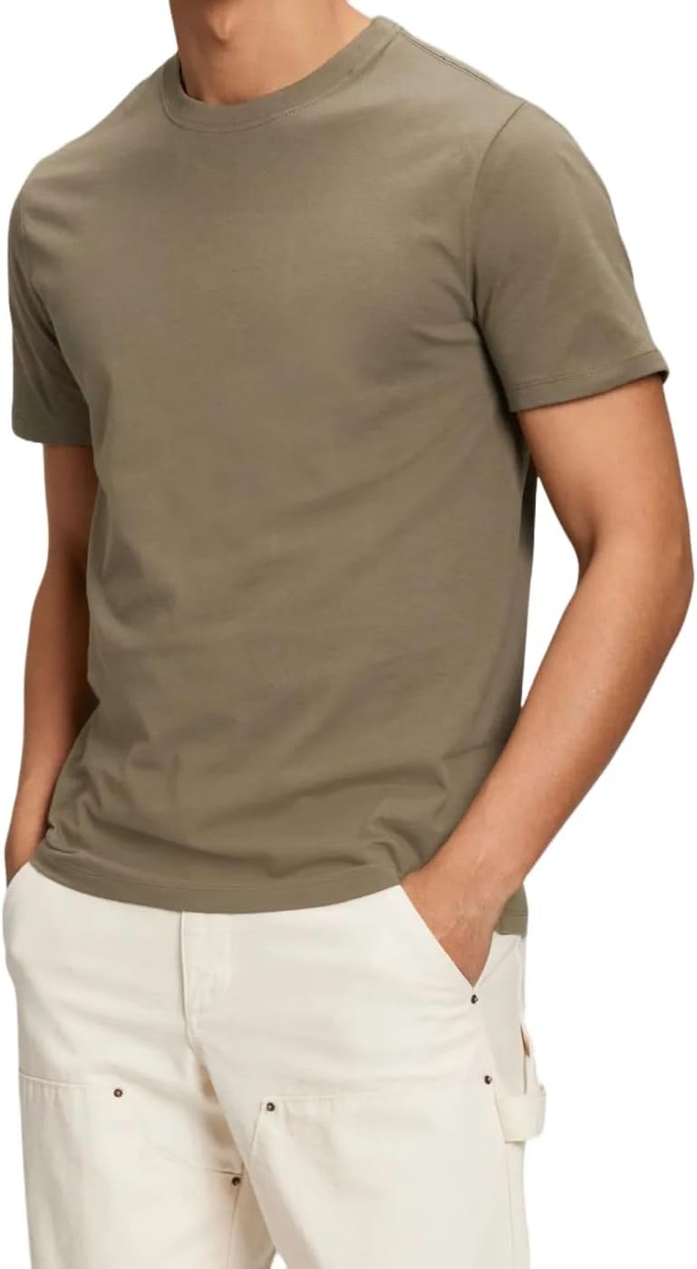 Men's Everyday Crewneck T-Shirt, Soft Cotton Blend - Image 16