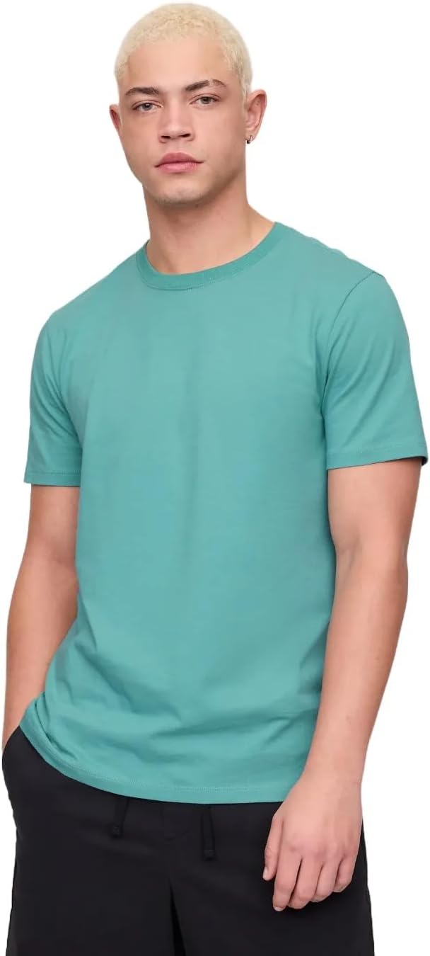 Men's Everyday Crewneck T-Shirt, Soft Cotton Blend - Image 26