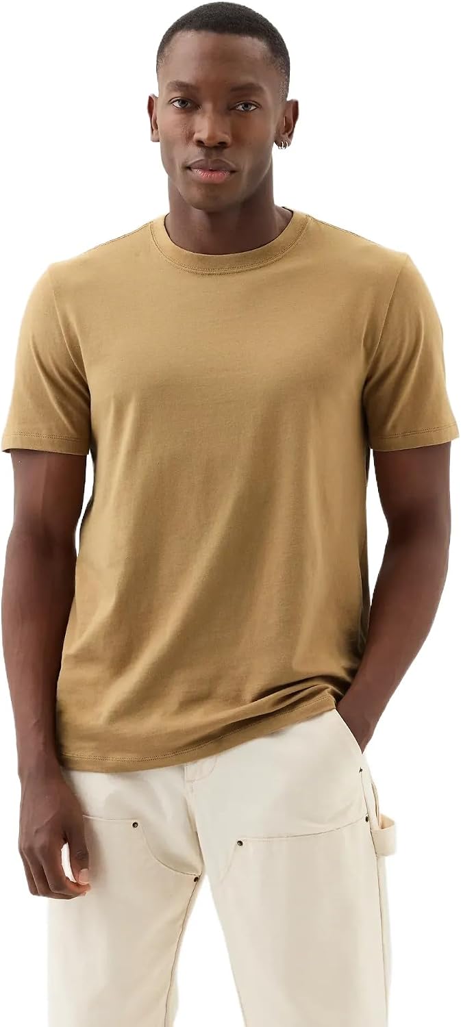 Men's Everyday Crewneck T-Shirt, Soft Cotton Blend - Image 79