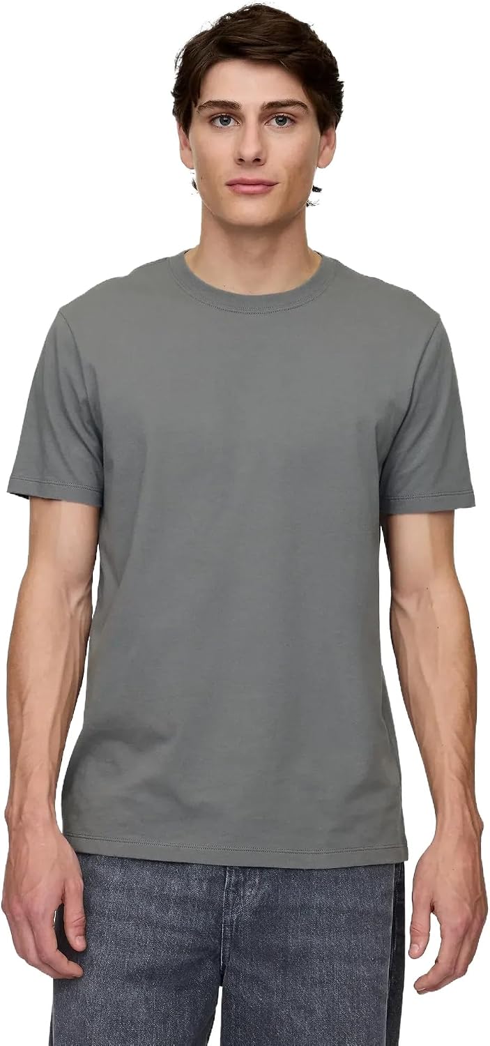 Men's Everyday Crewneck T-Shirt, Soft Cotton Blend - Image 17