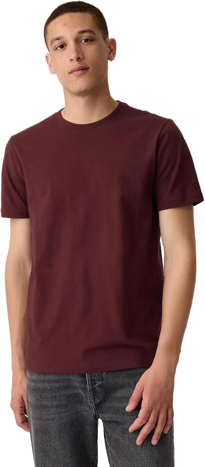 Men's Everyday Crewneck T-Shirt, Soft Cotton Blend - Image 29