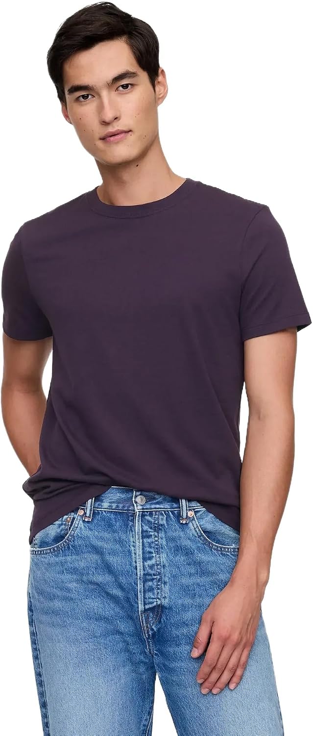 Men's Everyday Crewneck T-Shirt, Soft Cotton Blend - Image 10