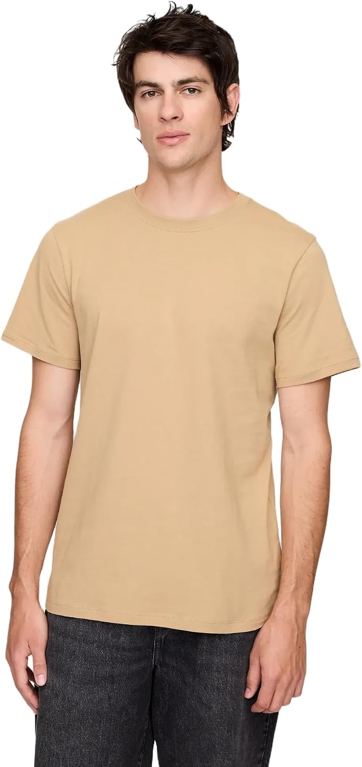 Men's Everyday Crewneck T-Shirt, Soft Cotton Blend - Image 36