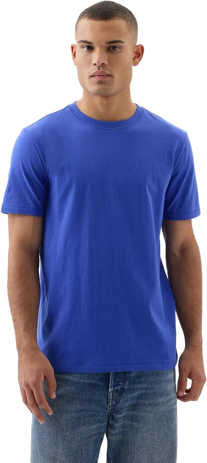Men's Everyday Crewneck T-Shirt, Soft Cotton Blend - Image 14