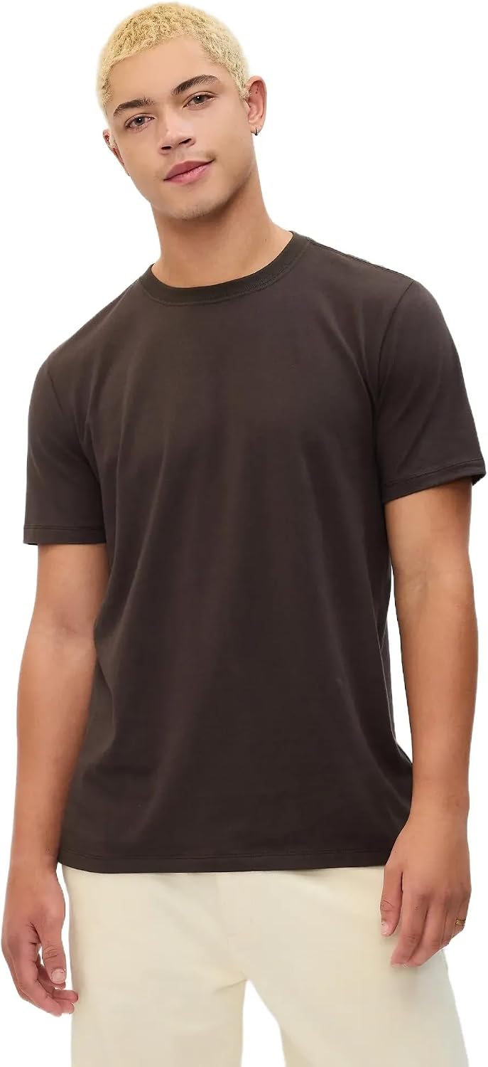 Men's Everyday Crewneck T-Shirt, Soft Cotton Blend - Image 61