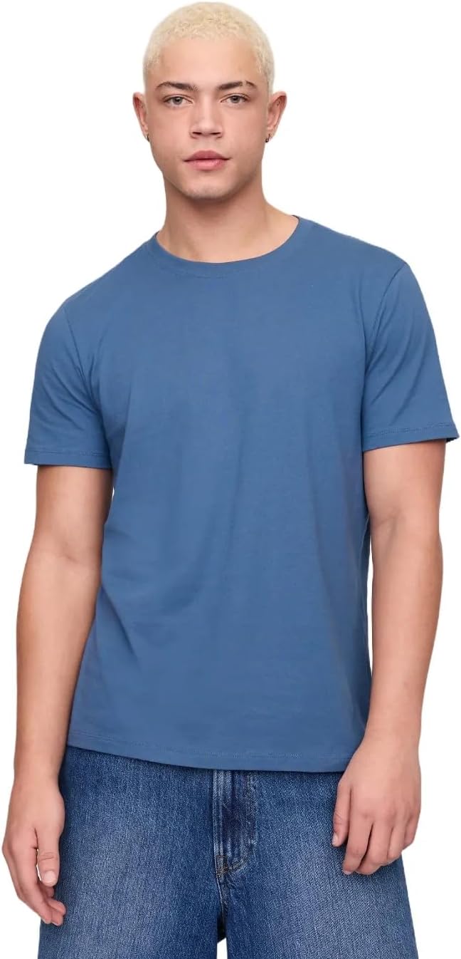 Men's Everyday Crewneck T-Shirt, Soft Cotton Blend - Image 57