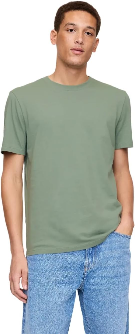 Men's Everyday Crewneck T-Shirt, Soft Cotton Blend - Image 39