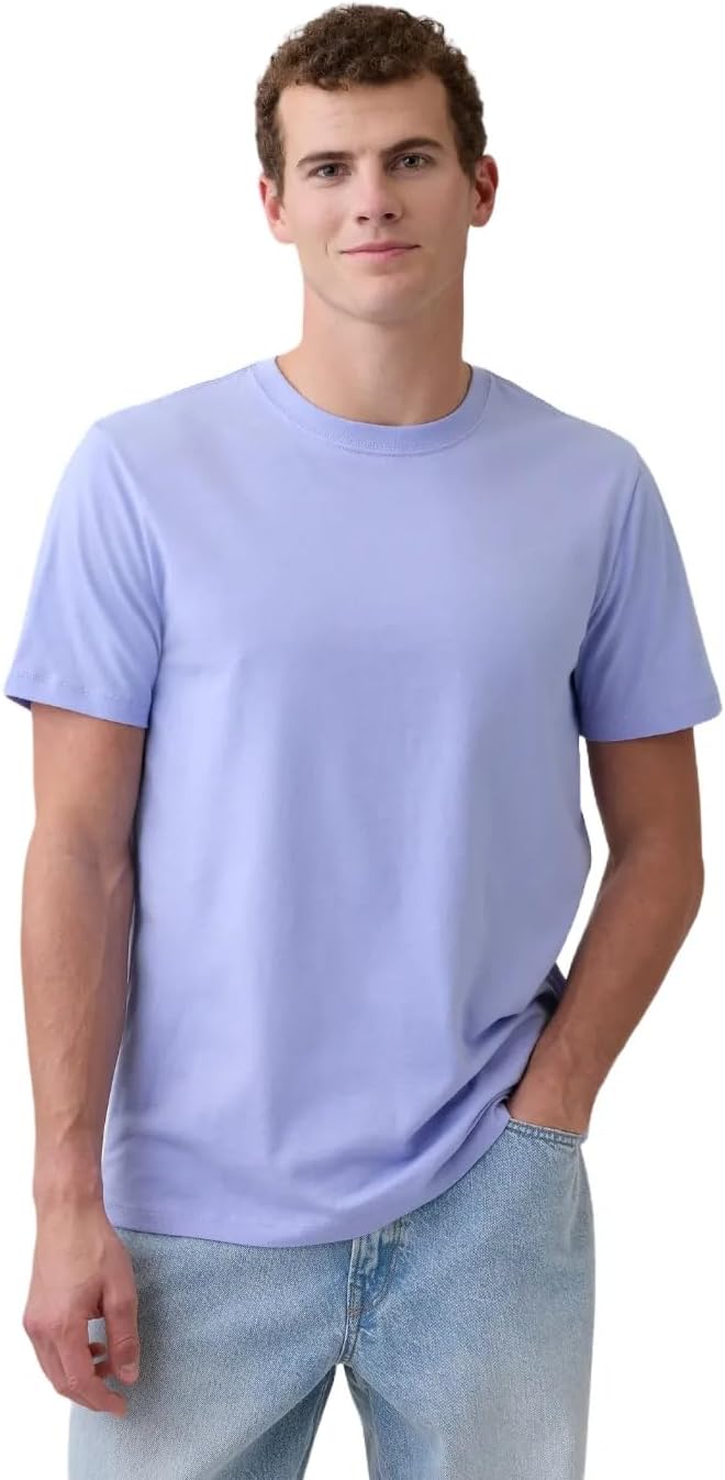 Men's Everyday Crewneck T-Shirt, Soft Cotton Blend - Image 51