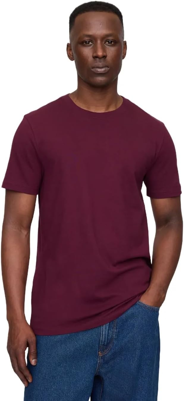 Men's Everyday Crewneck T-Shirt, Soft Cotton Blend - Image 72