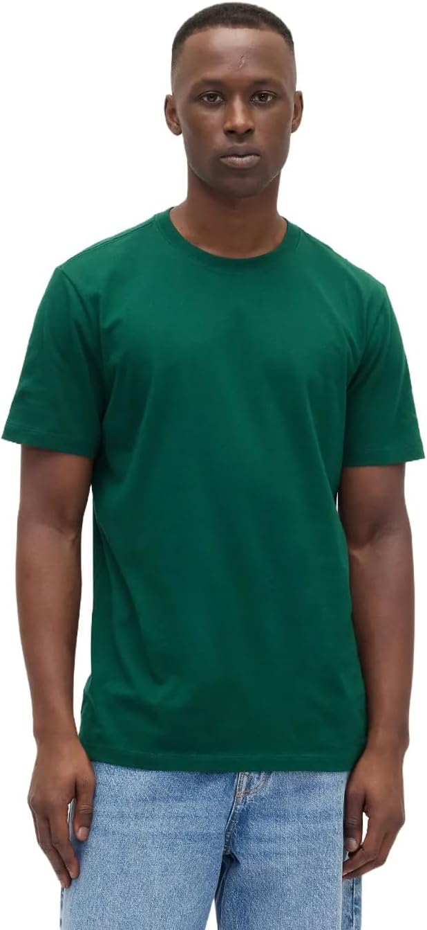 Men's Everyday Crewneck T-Shirt, Soft Cotton Blend - Image 78