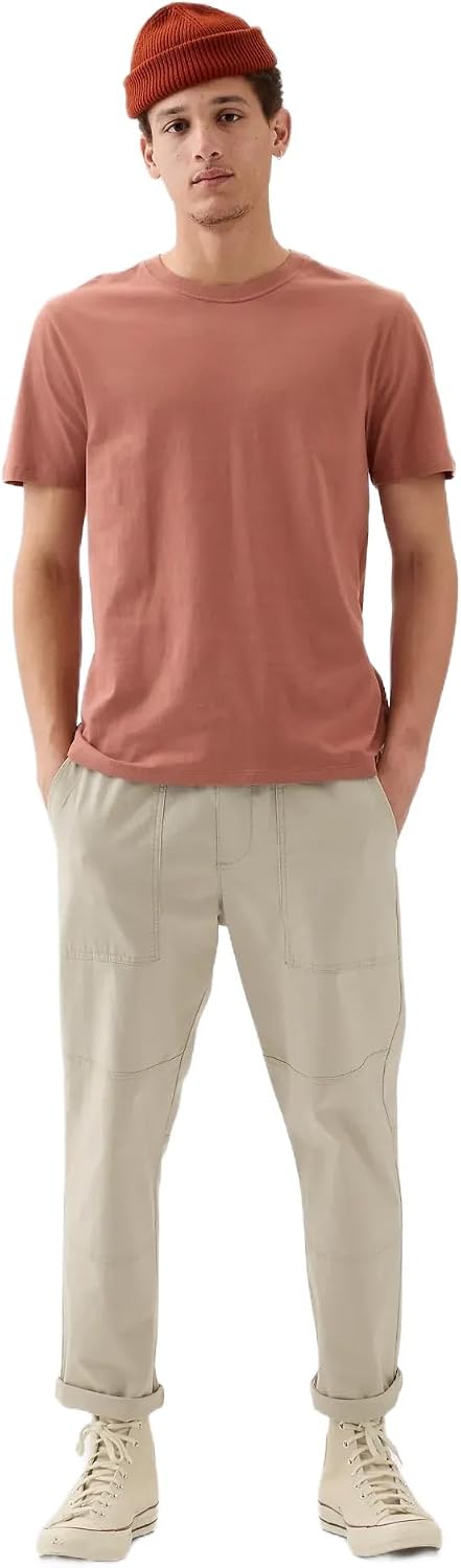 Men's Everyday Crewneck T-Shirt, Soft Cotton Blend - Image 25