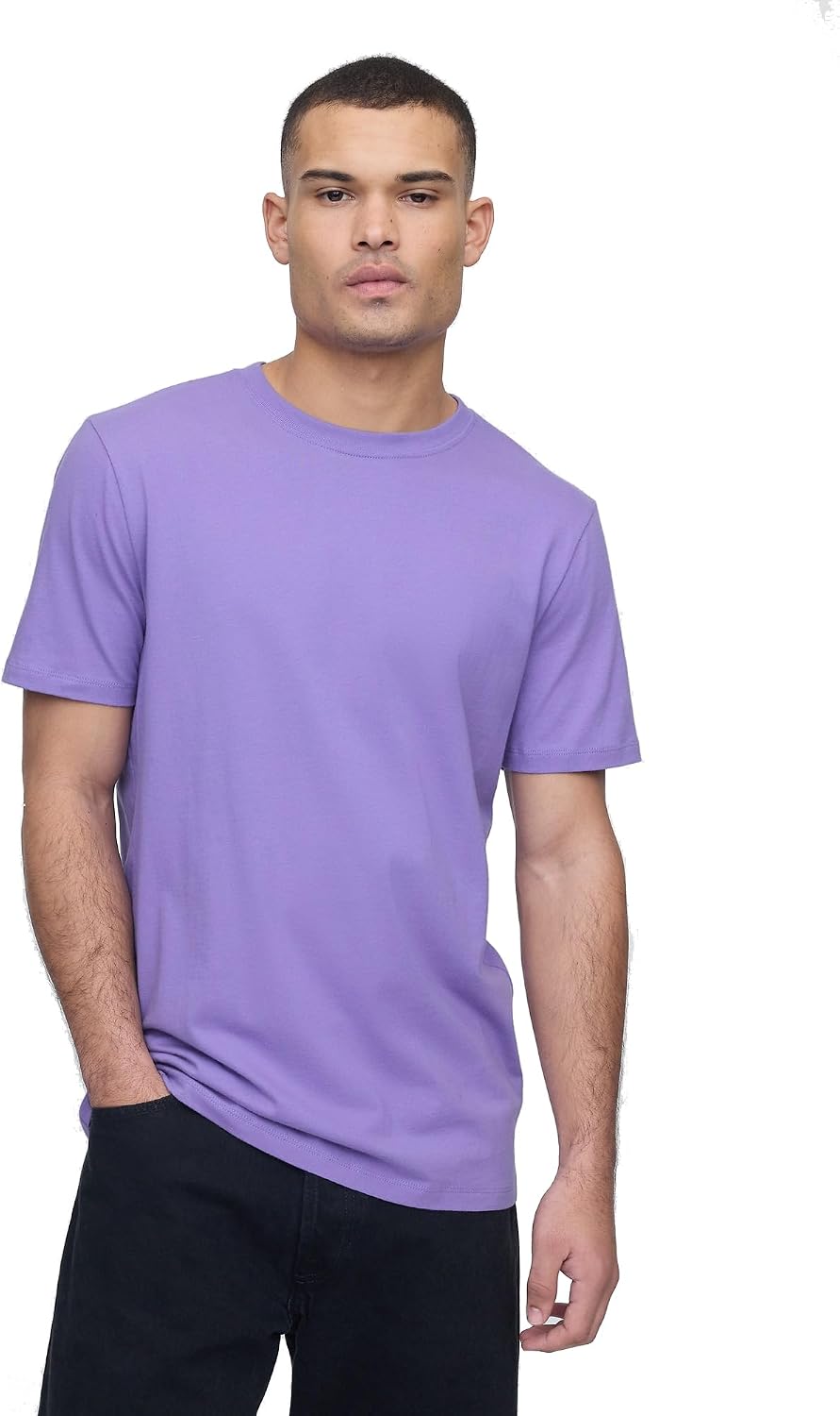 Men's Everyday Crewneck T-Shirt, Soft Cotton Blend - Image 18