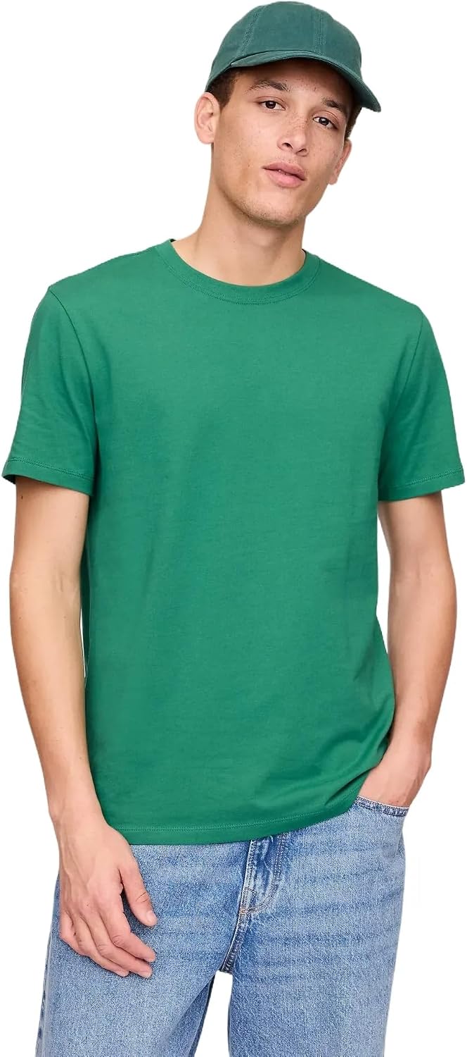 Men's Everyday Crewneck T-Shirt, Soft Cotton Blend - Image 70
