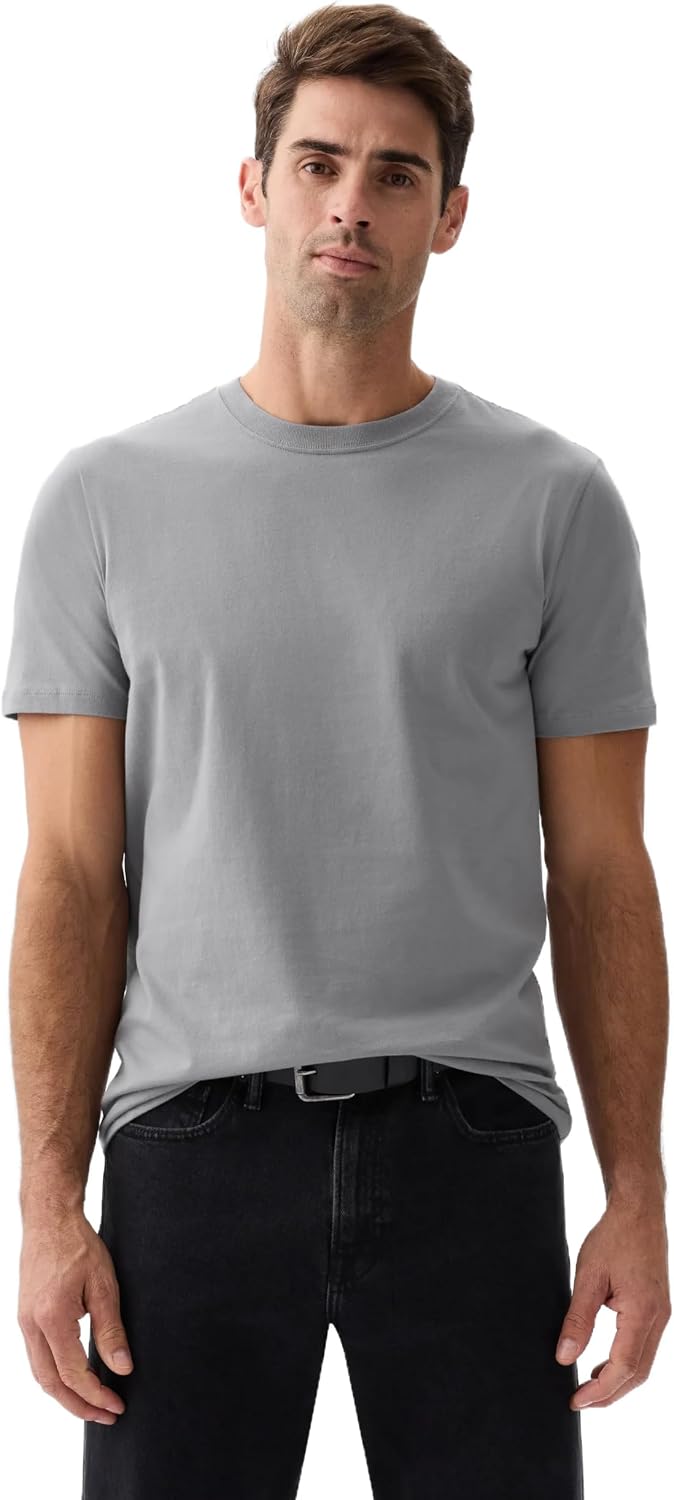 Men's Everyday Crewneck T-Shirt, Soft Cotton Blend - Image 22