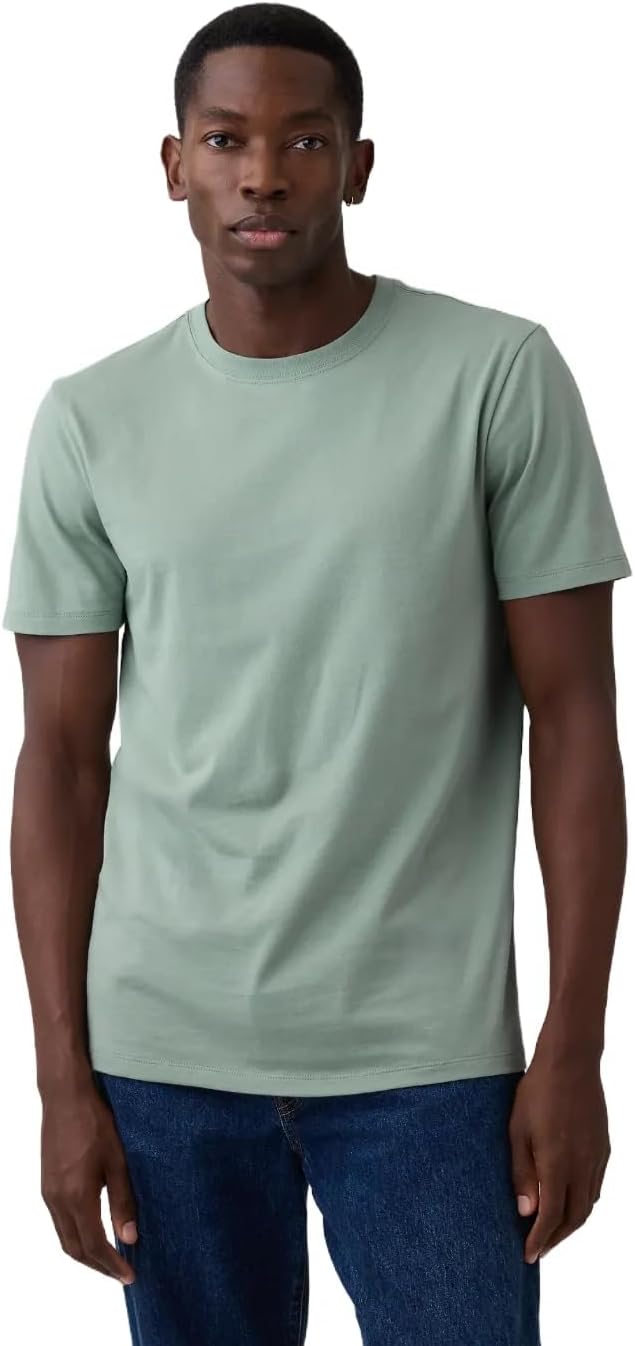 Men's Everyday Crewneck T-Shirt, Soft Cotton Blend - Image 47