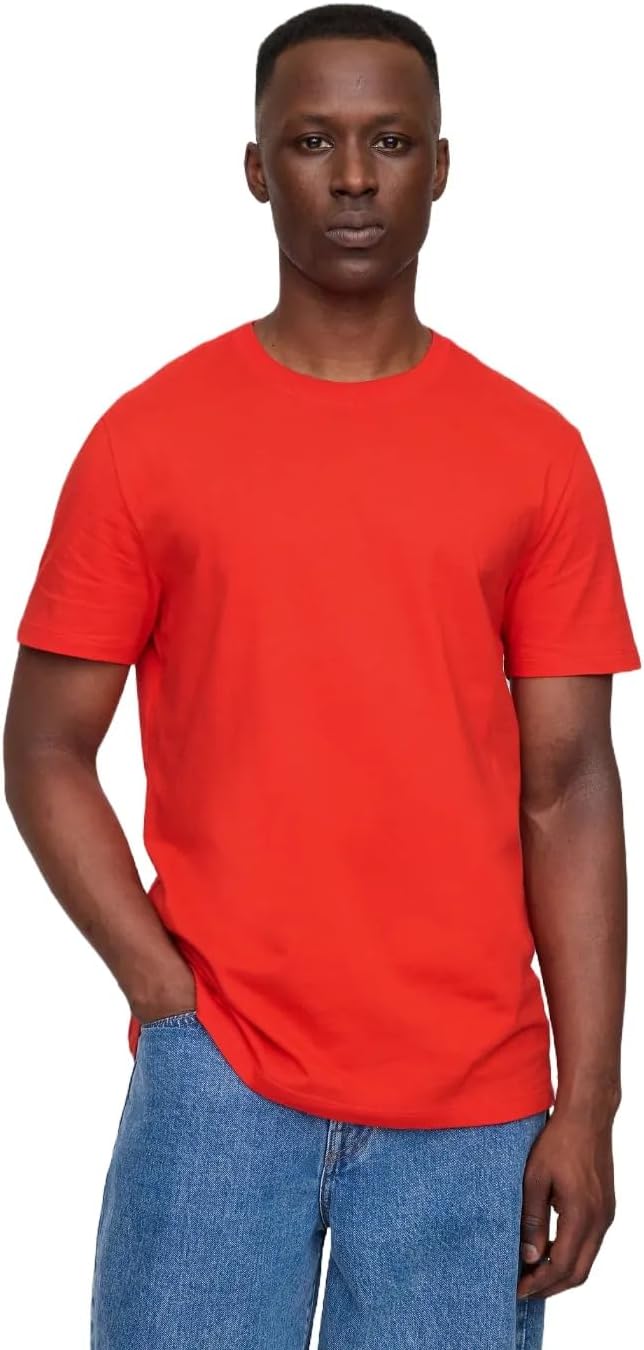 Men's Everyday Crewneck T-Shirt, Soft Cotton Blend - Image 65