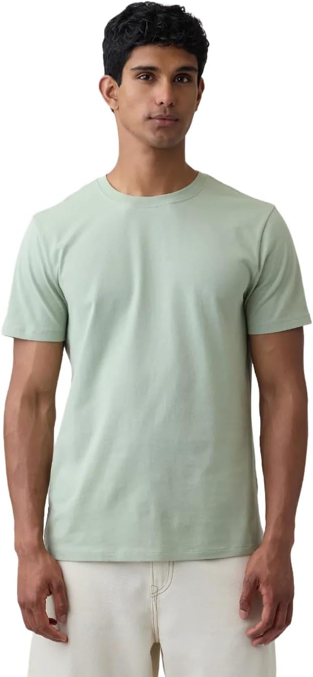 Men's Everyday Crewneck T-Shirt, Soft Cotton Blend - Image 34