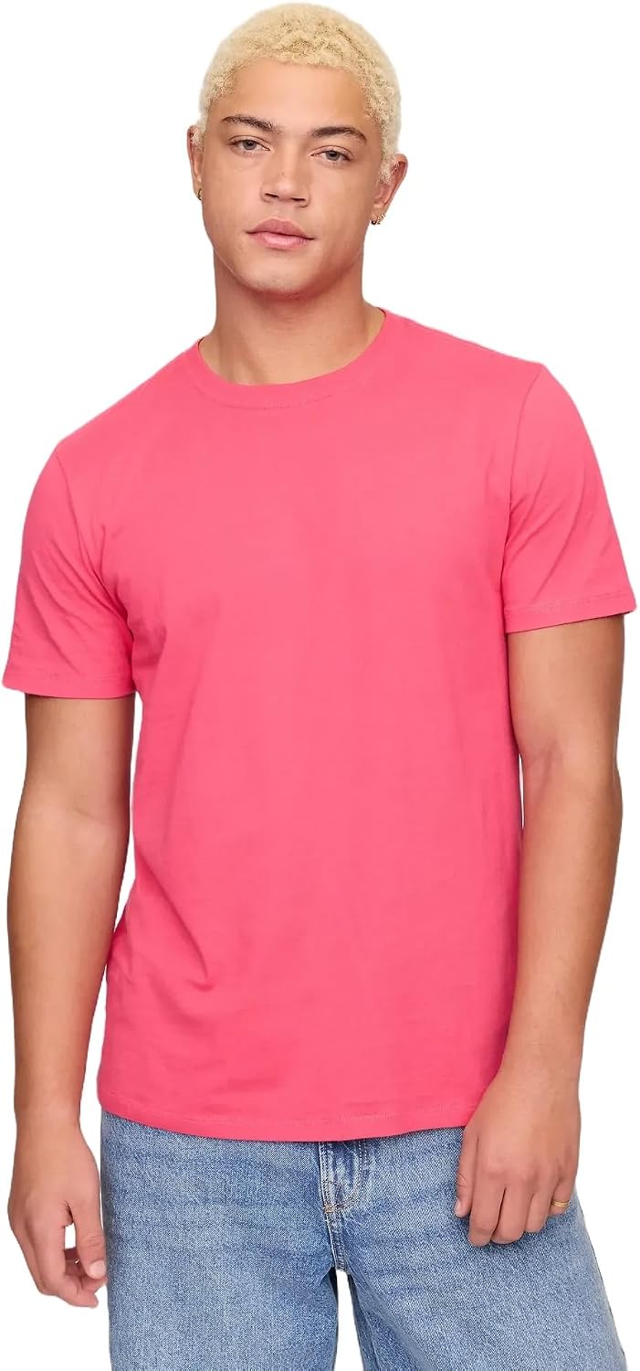 Men's Everyday Crewneck T-Shirt, Soft Cotton Blend - Image 30