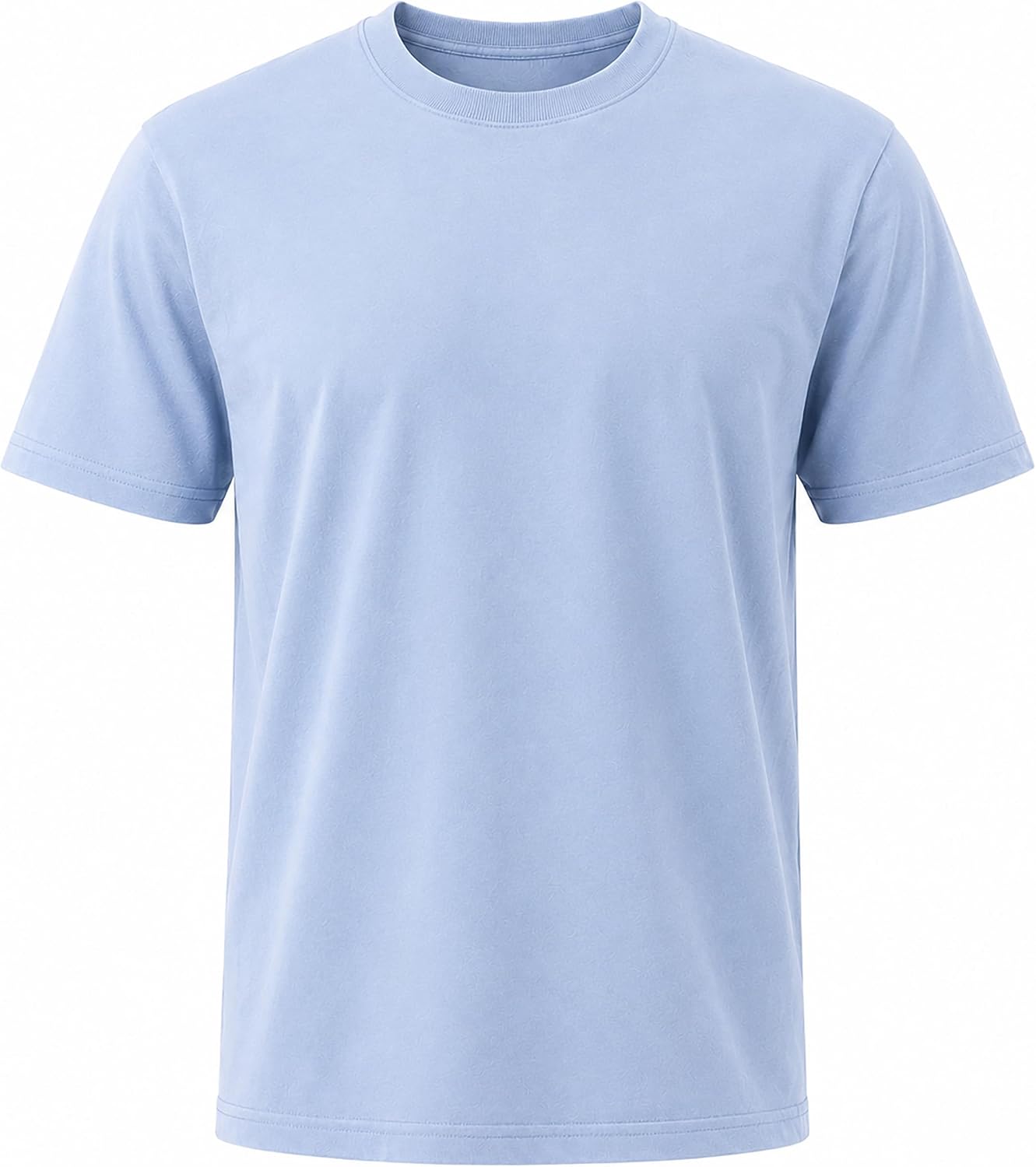 Men's Everyday Crewneck T-Shirt, Soft Cotton Blend - Image 40