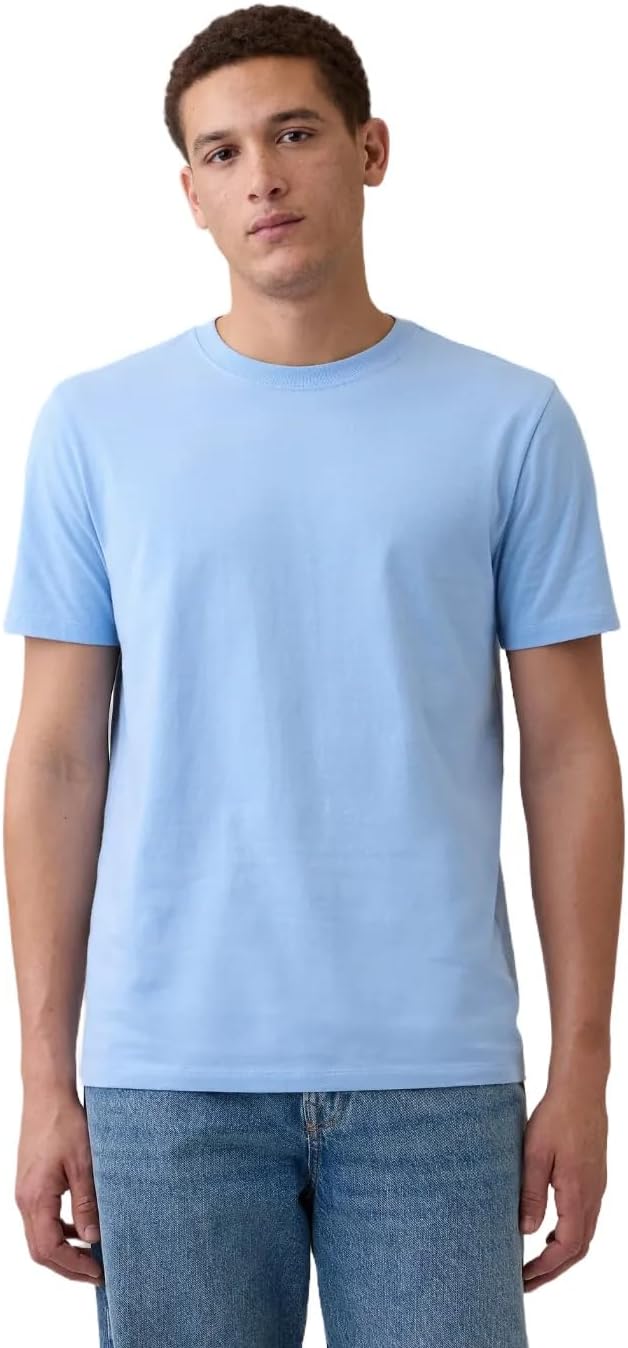 Men's Everyday Crewneck T-Shirt, Soft Cotton Blend - Image 68