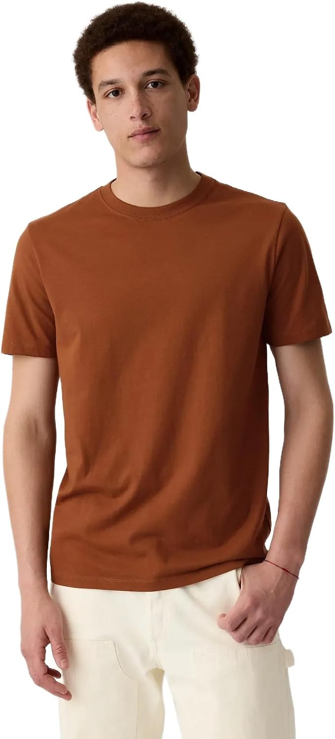 Men's Everyday Crewneck T-Shirt, Soft Cotton Blend - Image 7