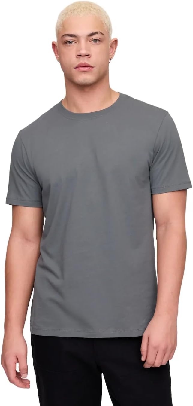 Men's Everyday Crewneck T-Shirt, Soft Cotton Blend - Image 55