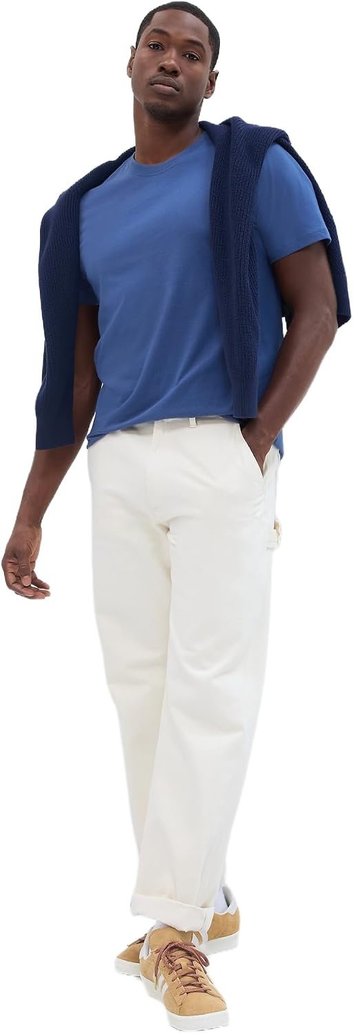 Men's Everyday Crewneck T-Shirt, Soft Cotton Blend - Image 52