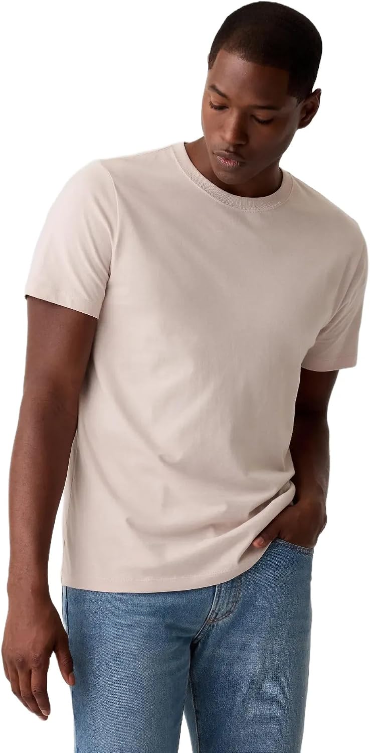 Men's Everyday Crewneck T-Shirt, Soft Cotton Blend - Image 20
