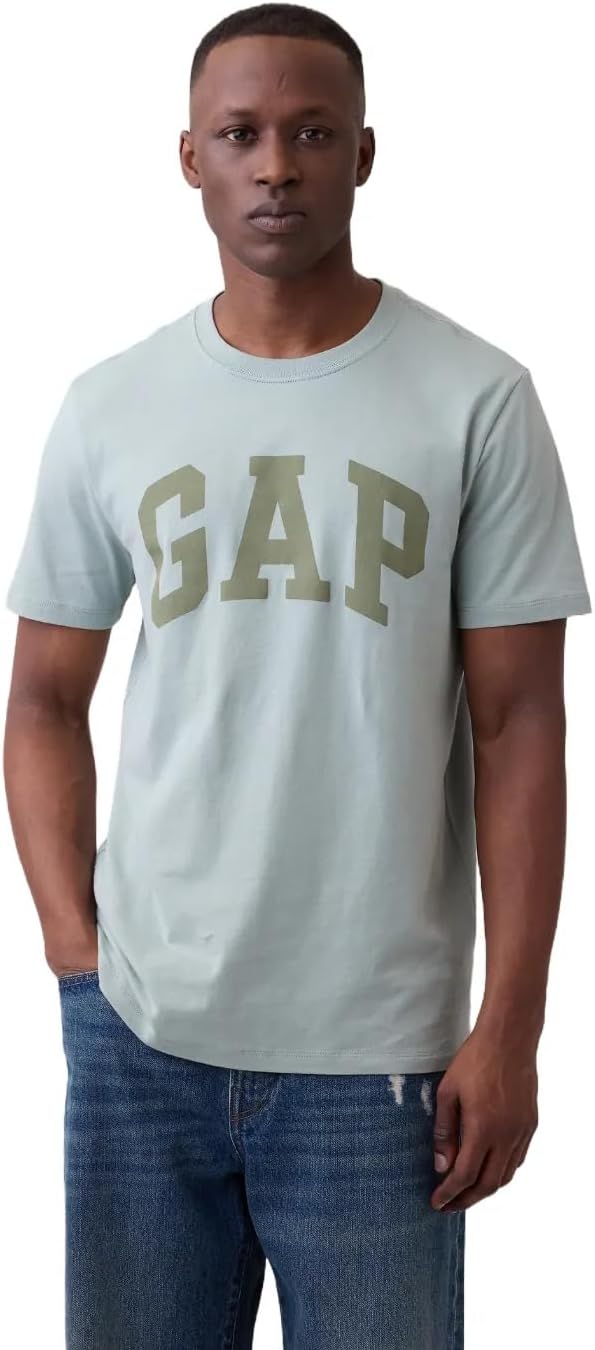 Men's Solid Black Cotton Blend Logo Graphic T-Shirt - Image 28