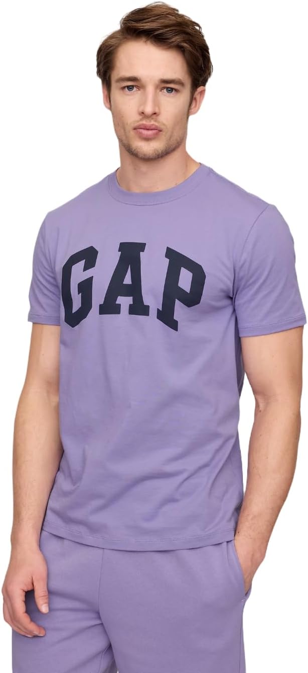 Men's Solid Black Cotton Blend Logo Graphic T-Shirt - Image 9