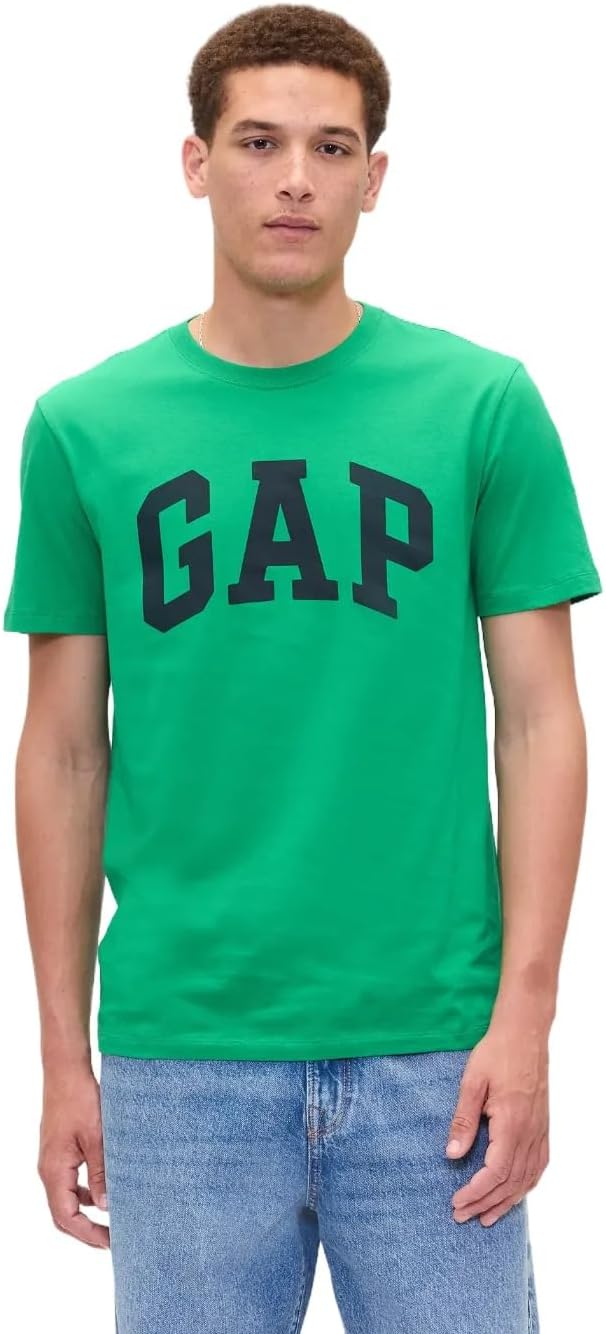Men's Solid Black Cotton Blend Logo Graphic T-Shirt - Image 41
