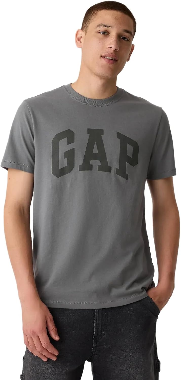 Men's Solid Black Cotton Blend Logo Graphic T-Shirt - Image 36