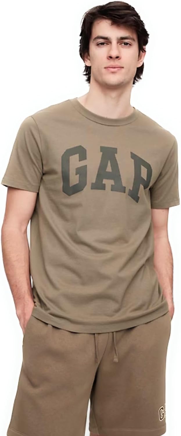 Men's Solid Black Cotton Blend Logo Graphic T-Shirt - Image 22