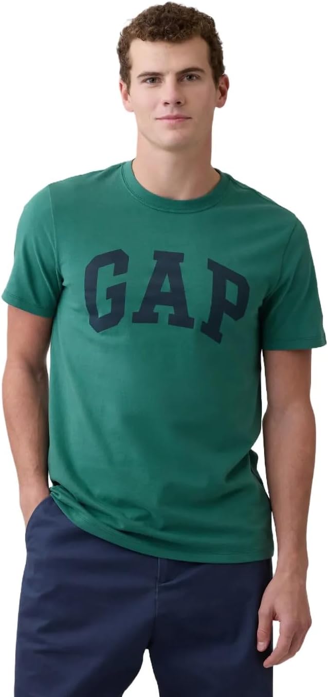 Men's Solid Black Cotton Blend Logo Graphic T-Shirt - Image 35