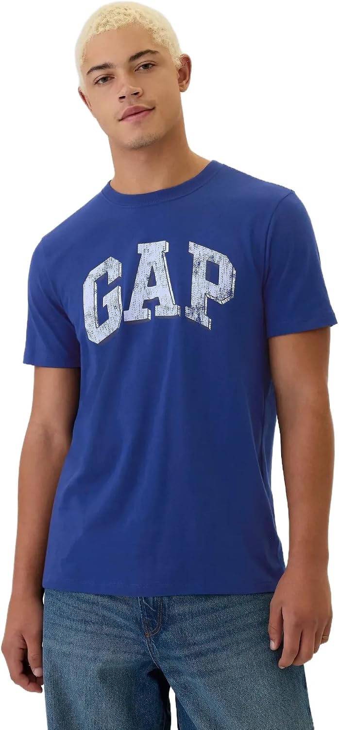 Men's Solid Black Cotton Blend Logo Graphic T-Shirt - Image 30