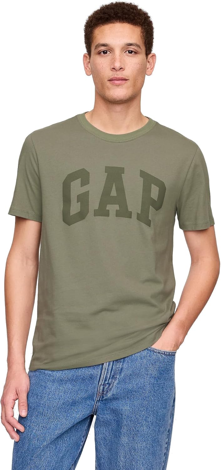 Men's Solid Black Cotton Blend Logo Graphic T-Shirt - Image 27
