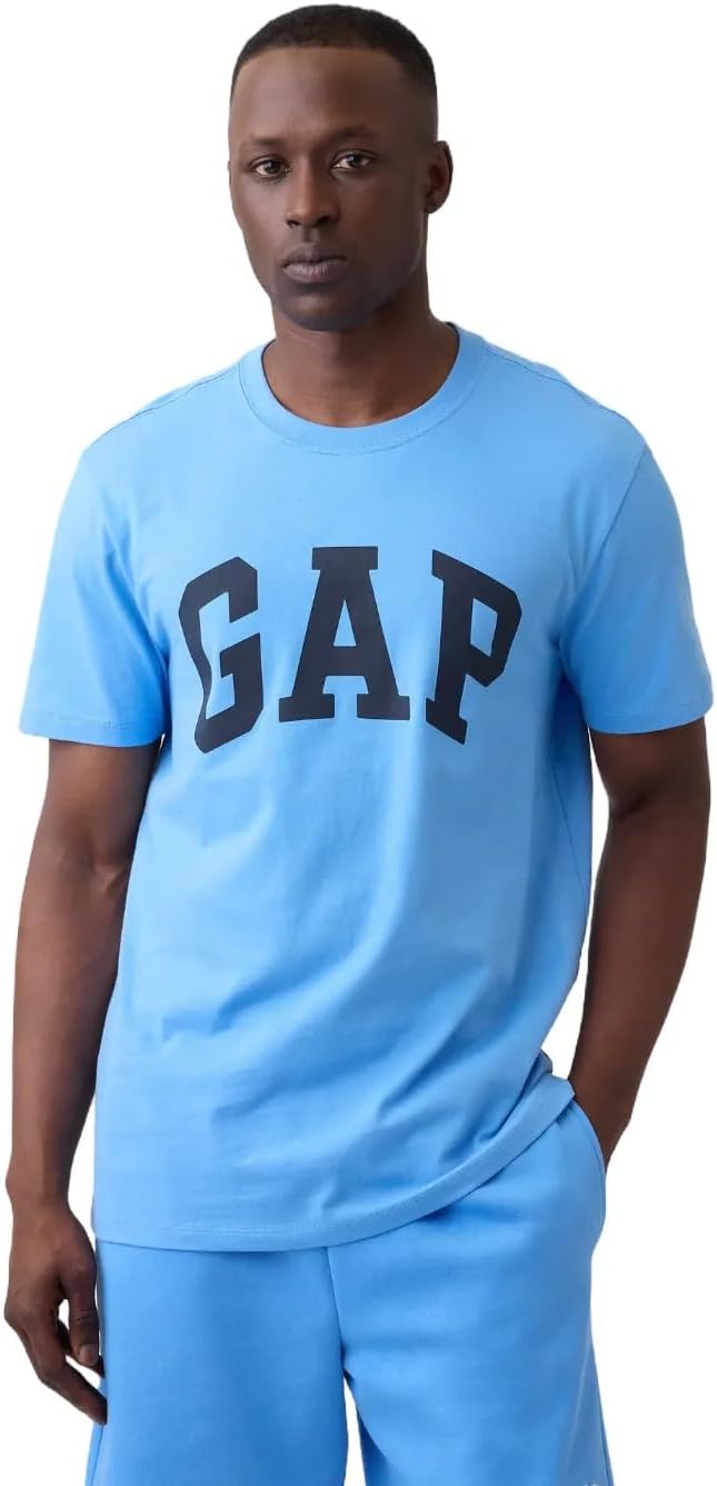 Men's Solid Black Cotton Blend Logo Graphic T-Shirt - Image 15