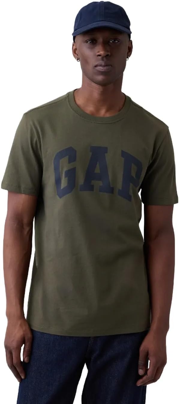 Men's Solid Black Cotton Blend Logo Graphic T-Shirt - Image 43